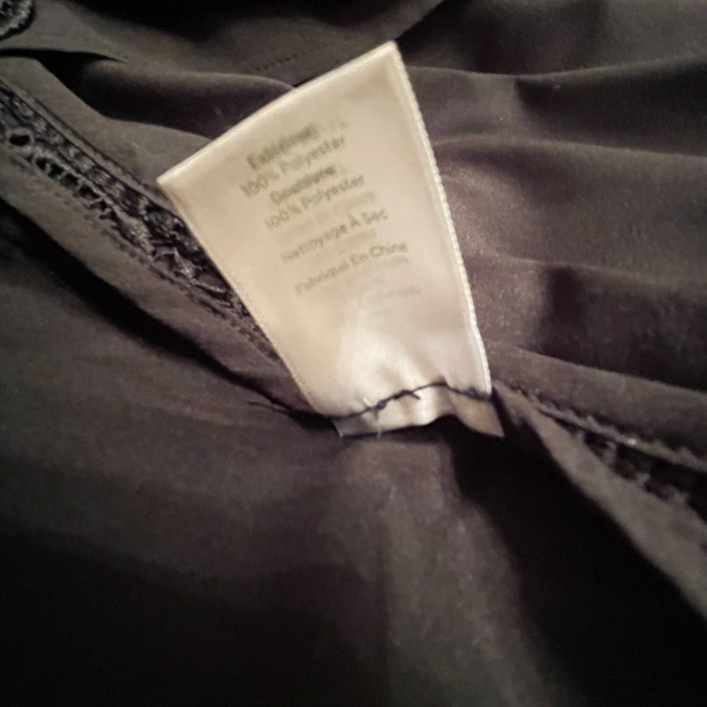 RSVP by Talbots Black Lace Sheath Dress Size 14 - Picture 12 of 12